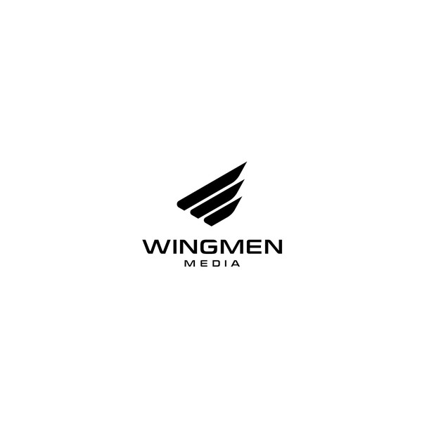 Design by SenseDesign titled "LOGO für WINGMEN Media"