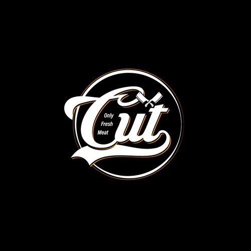 Design creative modern butcher shop logo and slogan Design by Mahi Malik