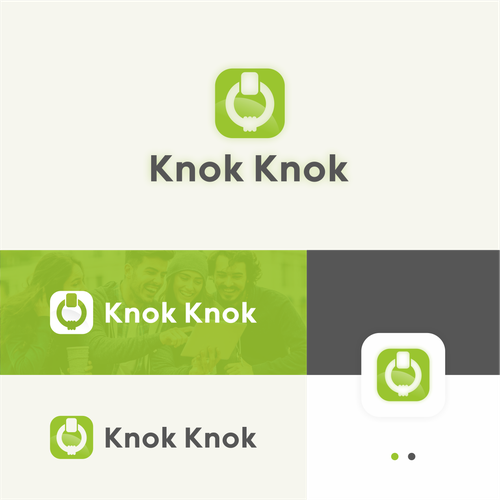 New Social Property Search App Logo NEEDED! Knok Knok Design von Petros_SP