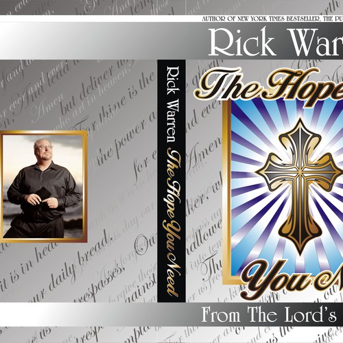 Design Rick Warren's New Book Cover Design por designpro3