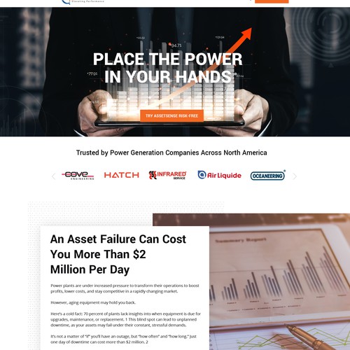 Engaging B2B Website Upgrade for AssetSense Design by Surya Beniwal