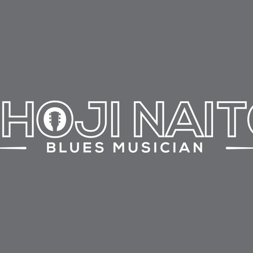 LOGO for a Blues Musician WEB and posters Design réalisé par Archell Designs