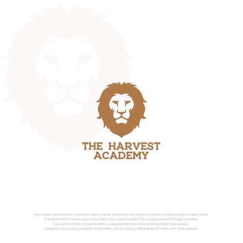 Harvest Academy Lions Mascot Design by Sarib siddiqui