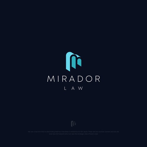 Logo for Women-Owned Law Firm that Specializes in Complex Trials Design by Ikonia-studio