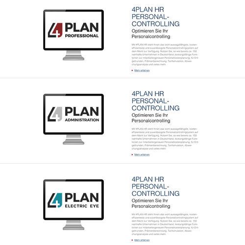 4PLAN Logo and Icons Design by lyubozar