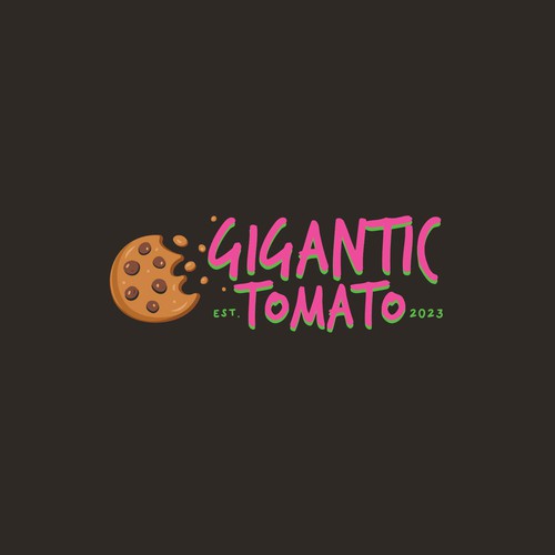 New yummy cookie logo design please! Design by ALINAsINK