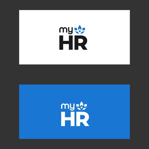 Create an awesome logo for myHR, the #1 HR Software in Luxembourg ! Design by Vhyn.dsg
