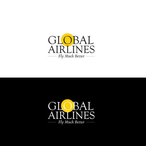 Take off! A Brand New Global Airline logo! Design by reflect the style ™