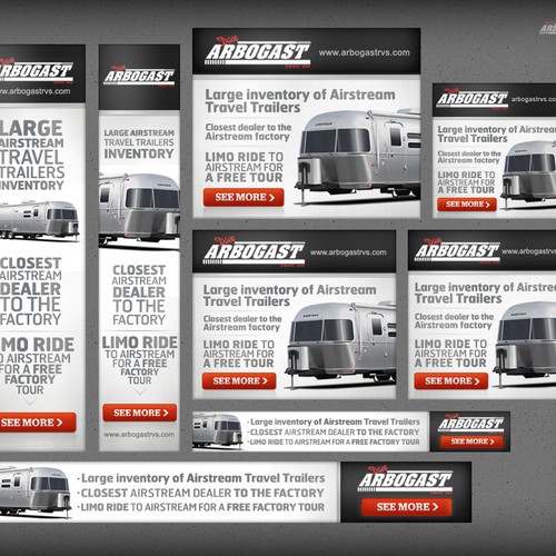Arbogast Airstream needs a new banner ad Design por DataFox