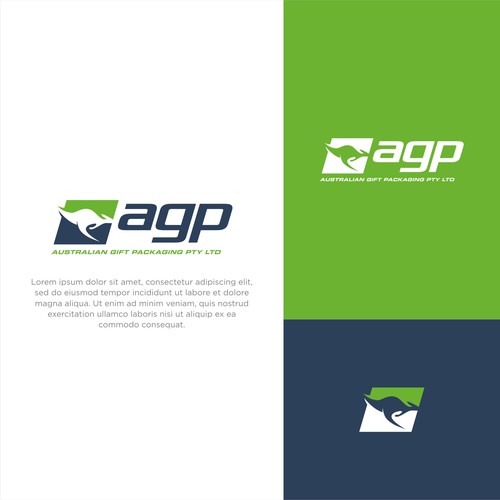 AGP BRAND LOGO-ontwerp door Hafiz29