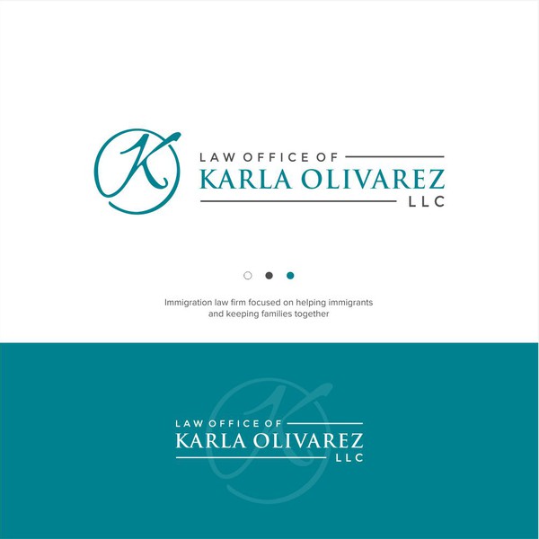 Design by ASHAARIA titled "Law Office of Karla Olivarez, LLC"