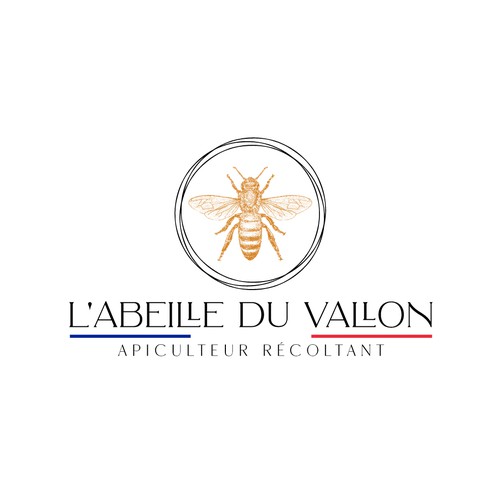 logo for passionate beekeeper Design by MO.Shaheen