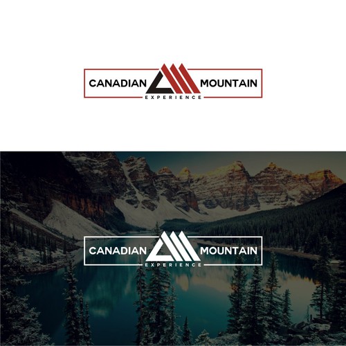 Canadian Mountain Experience Logo Design por @pri