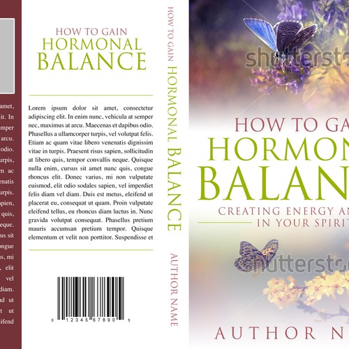 Cover Design for an Amazon Bestseller!Book Title "How to gain Hormonal
Balance" book Subtitle " Creating energy and joy  Design by AnointingProductions