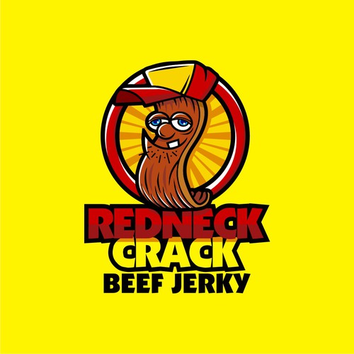 Redneck Crack Beef Jerky Design by onder