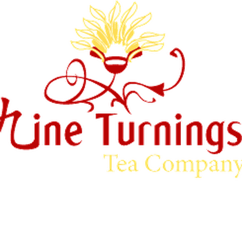 Tea Company logo: The Nine Turnings Tea Company Réalisé par Daylite Designs ©