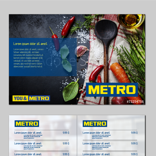 Menu contest entry by ArtLeo