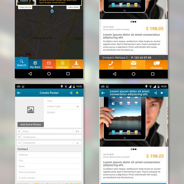 Design by NICAN Graphic titled "Design App"
