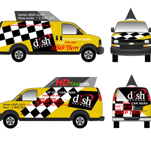 V&S 002 ~ REDESIGN THE DISH NETWORK INSTALLATION FLEET Design by ArtDsg