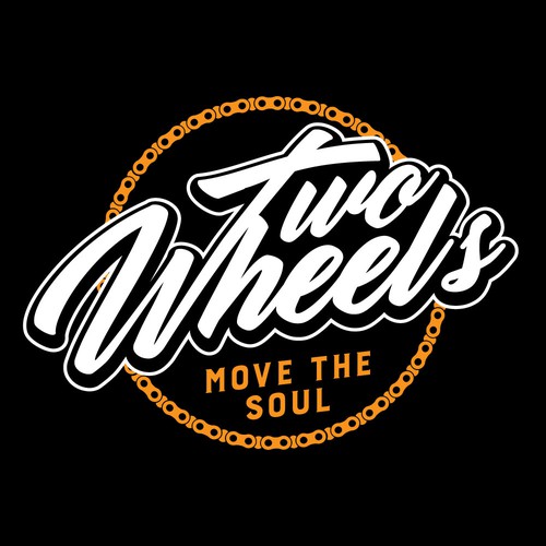 Two-Wheel Rides Logo Design réalisé par AlarArtStudio™