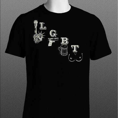 L G B T | T-shirt contest