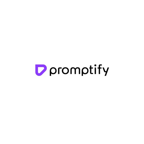 Modern, Simple and Sleek Logo for Promptify.com Design by Cosmin Virje