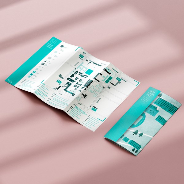 University map brochure