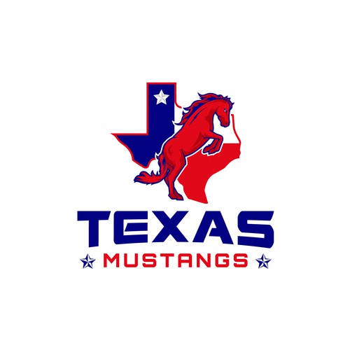 Diseño de Texas Mustangs de uliquapik™