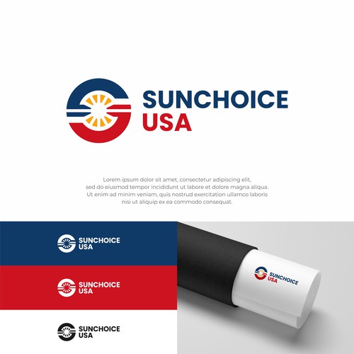 Solar Sales upscale logo  Design by Yoan Maulana