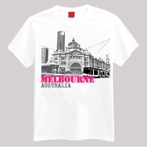 Souvenir t-shirt for Melbourne by gravisi