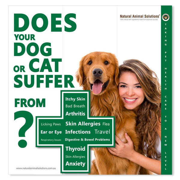 Design by anelinka67 titled "Help Natural Animal Solutions design an eye-catching trade show booth!"