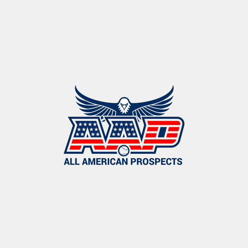 XarXiさんのAll American Prospects Baseball logo design!デザイン