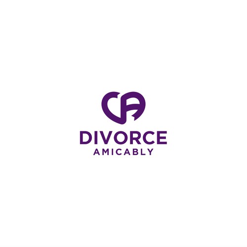 Logo for a new, healthy way for reasonable people to divorce Design by SecondSon