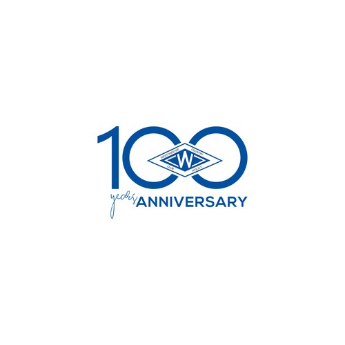 Centennial Anniversary Logo Réalisé par NABEEL™