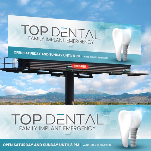 コンペ「billboard design for dental office」のデザイン by Analyn26さん 