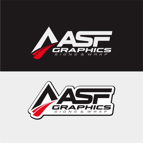 Design a modern / creative / explanatory logo for a car wrap/sign shop Design by gientescape std.