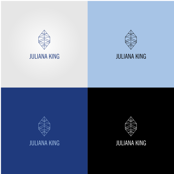 Design by Colart titled "logo design for juliana king"