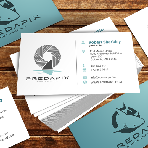 Logo wanted for PredaPix Shark Photography Design von Nagual