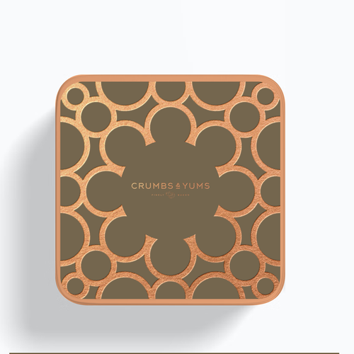 crums and yums cookie tin Diseño de atensebling