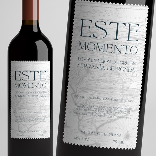 Designs Label Design for a Top Natural Wine of Southern Spain