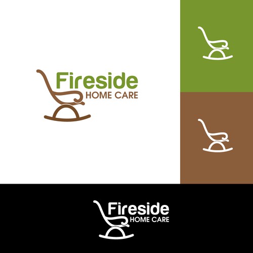 Fireside Home Care Logo Réalisé par Web Hub Solution