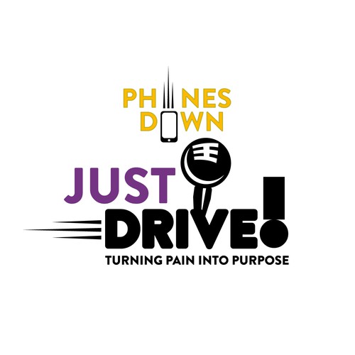 Designs Eyecatching logo for distracted driving campaign Phones Down