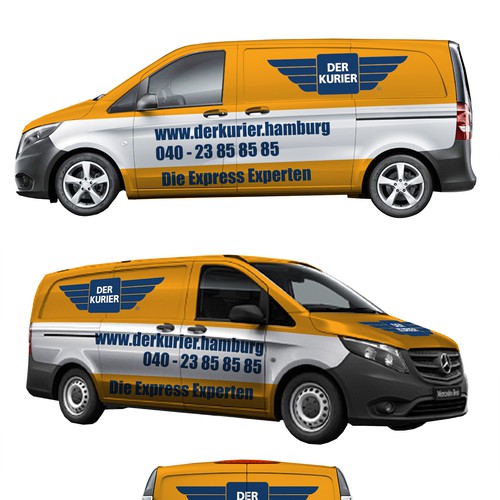 Car, truck or van wrap contest entry by Kiky Rizki