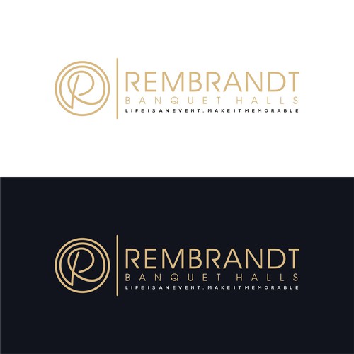 Visually appealing modern logo/font face for our contemporary industrial banquet hall Design por UMI.HAMASAH