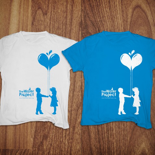 T-shirt design for The Water Project Diseño de Fernandommu