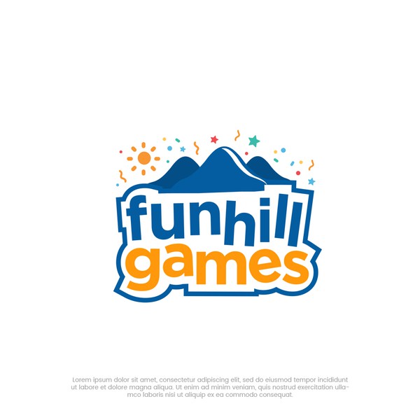 Design by Imran Haroon titled "Fun Hill Games"