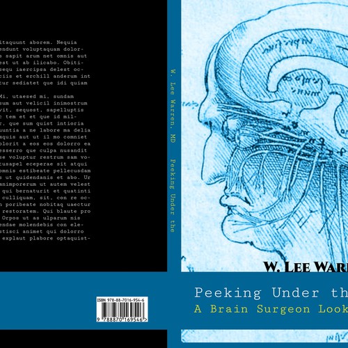 Create a winning book cover design for a brain surgeon's book! Design by vnssccc