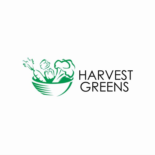 New Fast Casual Greens Based Food Concept Design our Signage, Logo to launch our concept Design by Warnaihari