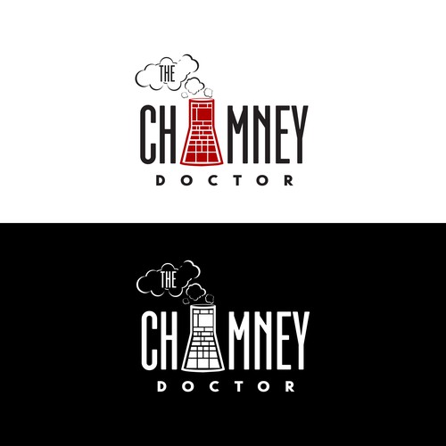 In need of basic three word design with chimney incorporated for my chimney company Design by Titlii