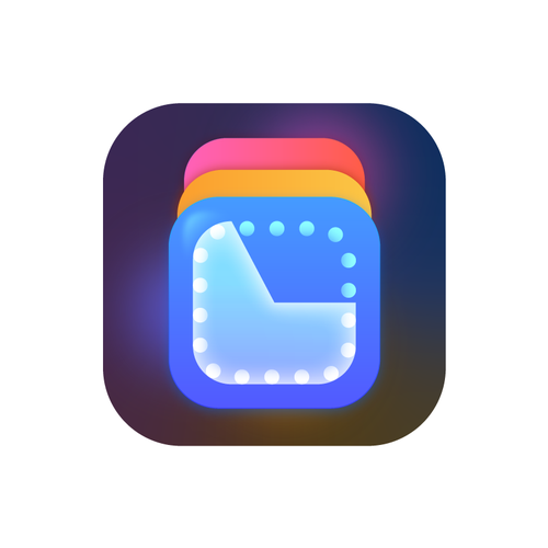 iOS Countdown App Icon Redesign Design by MAM2